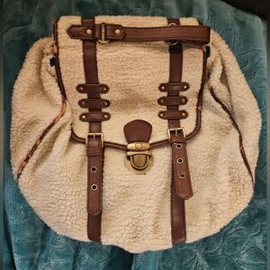 Rara AVIS BY Iris Apfei Brown and Cream Women's Bag